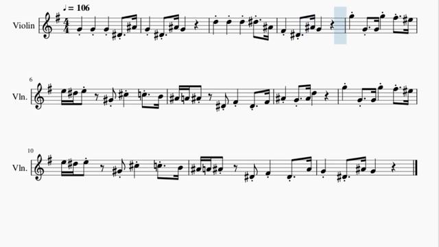 Violin Sheet Music: How to play Imperial March - Darth Vader Theme (Star Wars) by John Williams смотреть онлайн