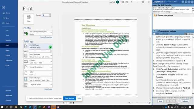 JA Word 5 3  Preparing To Print