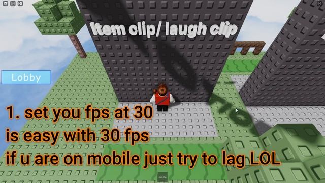 How To Pass Through WALL Item Clip | Roblox glitch смотреть онлайн