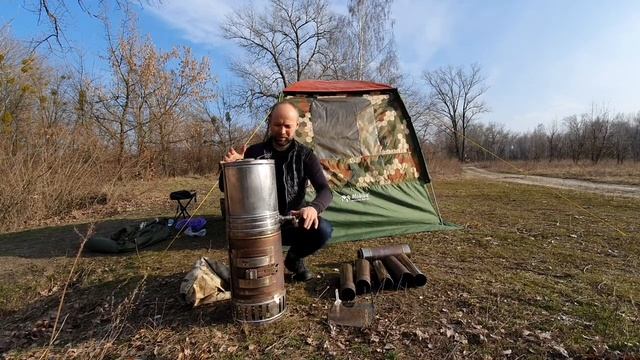 Походная банная печь «Жига». Обзор. Сборка. смотреть онлайн
