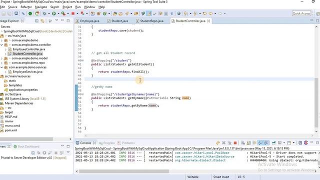 Using Spring Data JPA Executing JPQL and Native Queries | @Query Annotations Part -4 | CodeWithNava смотреть онлайн