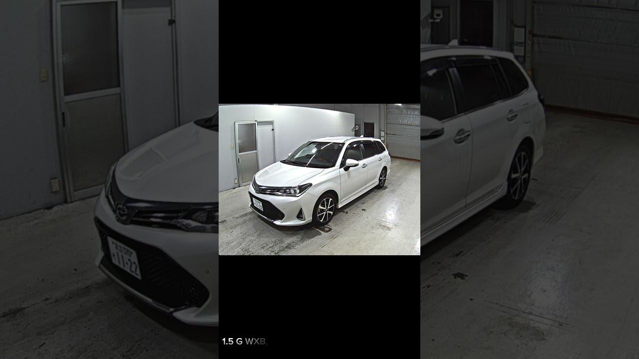 Toyota Corolla Fielder | 2018 г. | 1.5 G WXB | 48 000 км | 4 балла смотреть онлайн