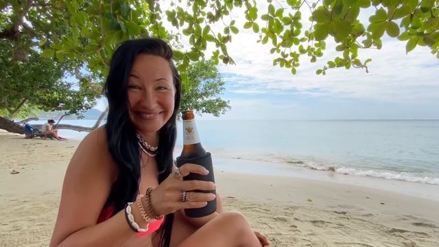 Уезжаем с пляжа Лонели. Наш бюджетный отель на White Sand Beach. Ресторан на пляже смотреть онлайн