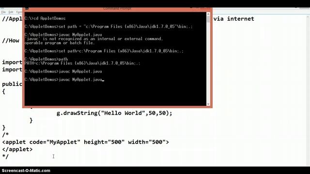 Java Applets смотреть онлайн