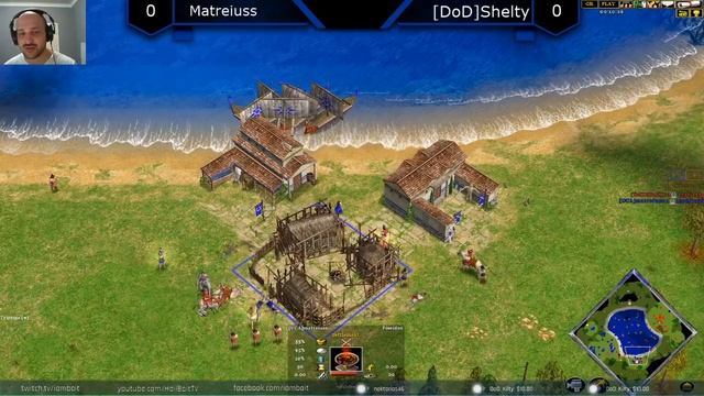 Matreiuss vs Shelty - Age of Mythology: The Titans (Game 1) смотреть онлайн