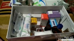 Аптечка. Домашняя аптечка. Экономия место в  аптечке.