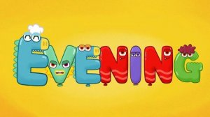 Morning afternoon evening night song ! greeting for kids ? English education cartoon