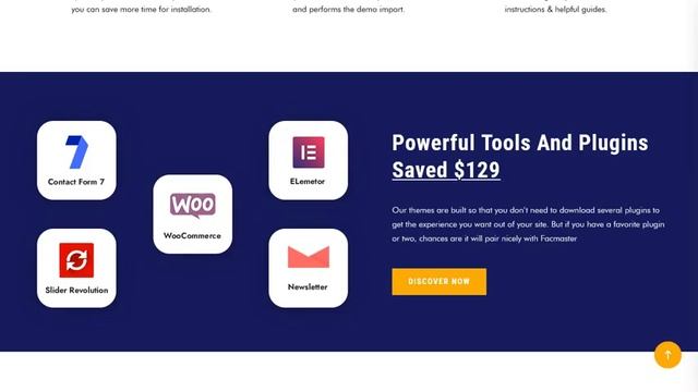 Facmaster - Factory and Industrial WordPress Theme смотреть онлайн