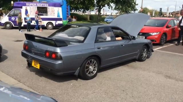 Nissan skyline, stagea and 300zx REV Battle!!! смотреть онлайн