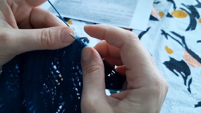 КРАСИВЫЙ УЗОР СПИЦАМИ ЧАСТЬ 2 смотреть онлайн
