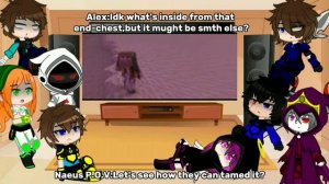 Minecraft & Rainimator Ocs reacts to "Fallen Kingdom Part 3,4 & 5 [REQ & Read the Desc.]