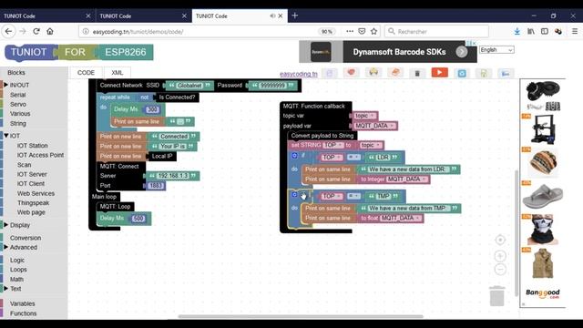 NodeMcu (ESP8266) Tutorial B-22: MQTT sensors network смотреть онлайн