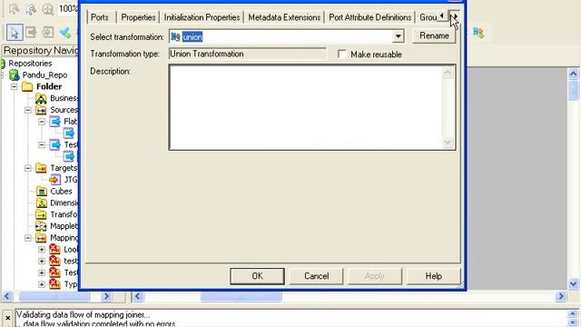 Informatica Union Transformation смотреть онлайн