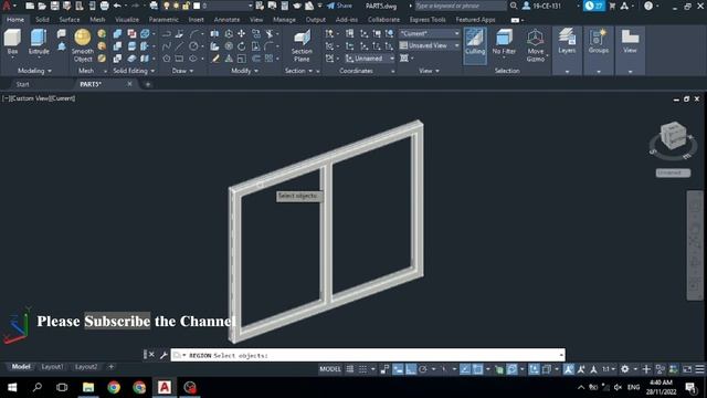3D Windows In AutoCAD смотреть онлайн