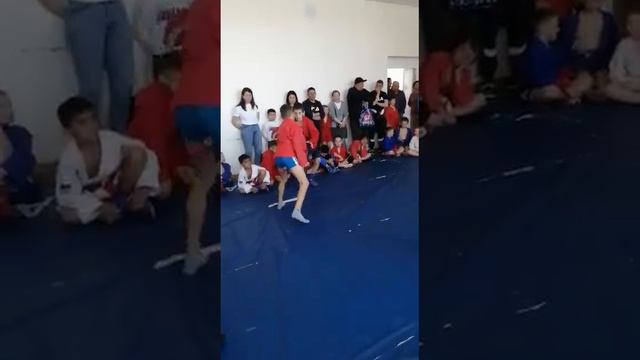 самбо красный Динияр Низамов синий Слава Петров смотреть онлайн