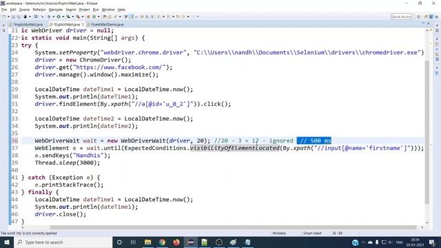 Implicitly Wait V/S Explicit Wait In Selenium WebDriver | Implicit Wait and Explicit Wait смотреть онлайн