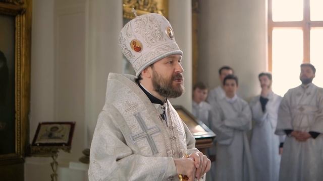 Проповедь митрополита Илариона в Великую Субботу. 27.04.2019 смотреть онлайн