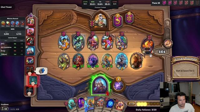 BEATING BAD RNG With Lava Lurker, Eternal Knight And Some Scam?! | Hearthstone Battlegrounds смотреть онлайн