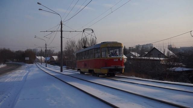 Трамвай Tatra T3SU-3248 смотреть онлайн