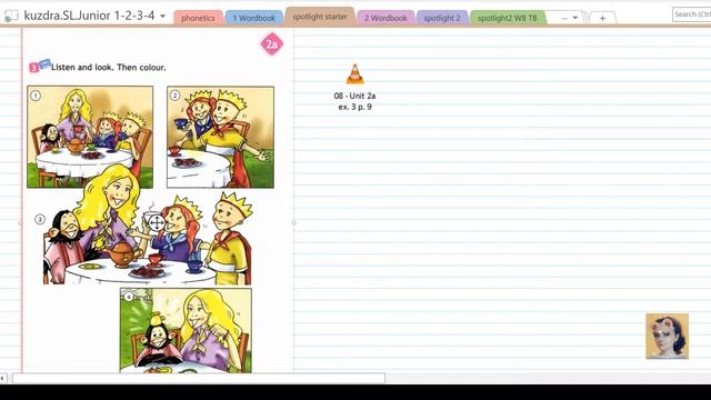 4. Spotlight Starter. Student's Book + Workbook. Unit 2