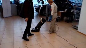 Демонстрация поломоечной машины Karcher BR 30 4 C Adv