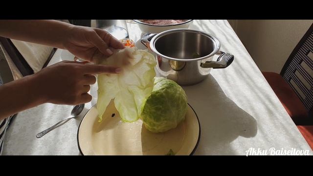 Как приготовить голубцы | Akku Baiseitova