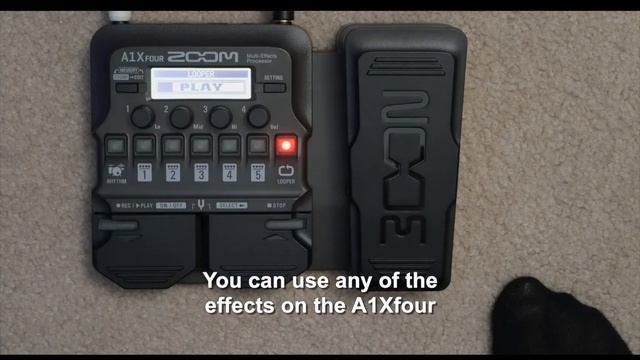 ZOOM A1Xfour - USING THE LOOPER смотреть онлайн