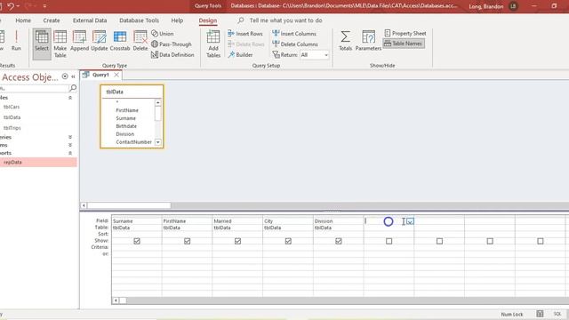 MS Access - Reports Part 4: Reports based on queries смотреть онлайн
