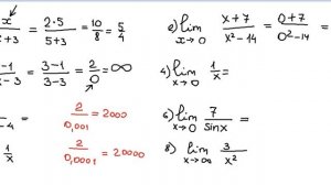 Пределы - САМОЕ НАЧАЛО (с чего начать вычисление предела)
