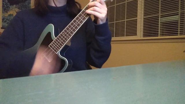 Medicine by Dayglow - ukulele cover practice смотреть онлайн