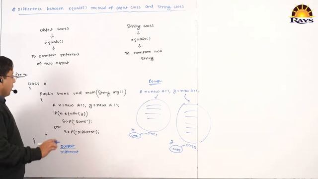 equals method in Object and String class || Use of equals method in java || Rahul Sir смотреть онлайн