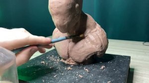 Скульптура ЧЕЛОВЕКА ПАУКА СИМБИОТА наверно | Человек-паук из пластилина|  Лепка Человек-паук ВЕНОМ