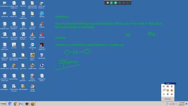 REFLECTION API,OVERRIDING,INTERFACE CONCEPT WITH EXAMPLE IN JAVA смотреть онлайн