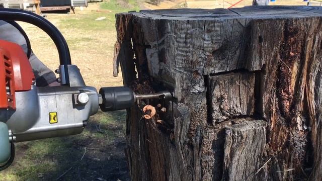 ECHO EDR 2400 Petrol Engine Drill With Reverse Gear смотреть онлайн