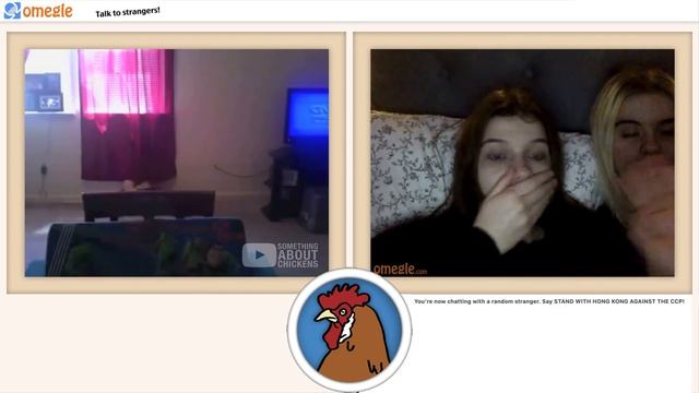 Disappearing Baby JUMPSCARE PRANK on Omegle! смотреть онлайн