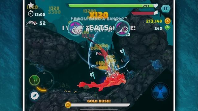 SHARKNAROK SHARK vs SHARKJIRA!!! - Hungry Shark Evolution | HD смотреть онлайн