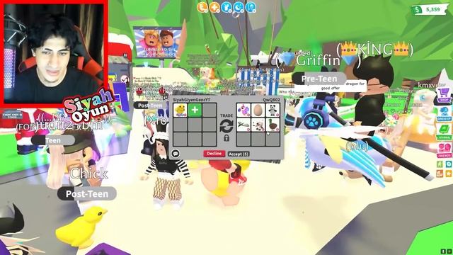 MEGA NEON CHICK TRADE YAPTIM ? Shadow Dragon Pet !? ( Roblox Adopt Me ) смотреть онлайн