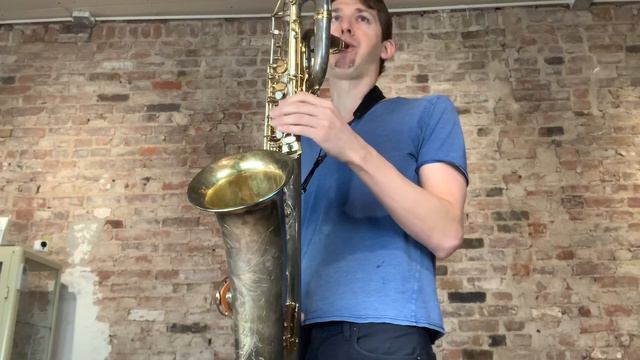 Does a 5 Digit Selmer Mark VI Bari Sax Sound Better Silver Plated??? смотреть онлайн