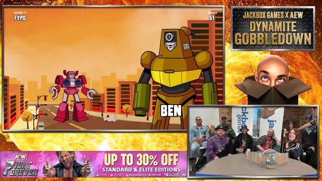 Jackbox Games X AEW - DYNAMITE GOBBLEDOWN
