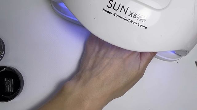 3 коррекция гелевых типс. Форма квадрат. Дизайн текстура Гранит. смотреть онлайн