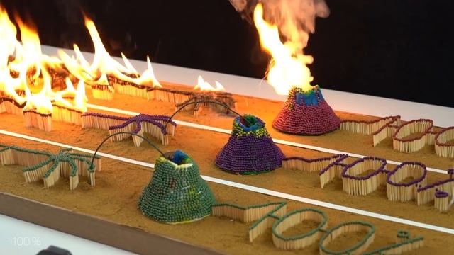 Match Color Race With Vulcano Eruption смотреть онлайн