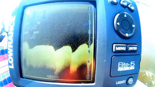 Lowrance Elite chirp 5 что показывает? смотреть онлайн