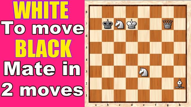 Chess Puzzle Mate In 2 Moves #09 смотреть онлайн
