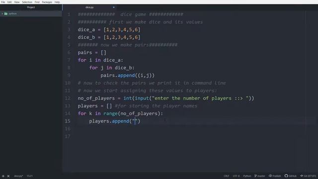 Python | | Basic dice trials project | core python смотреть онлайн