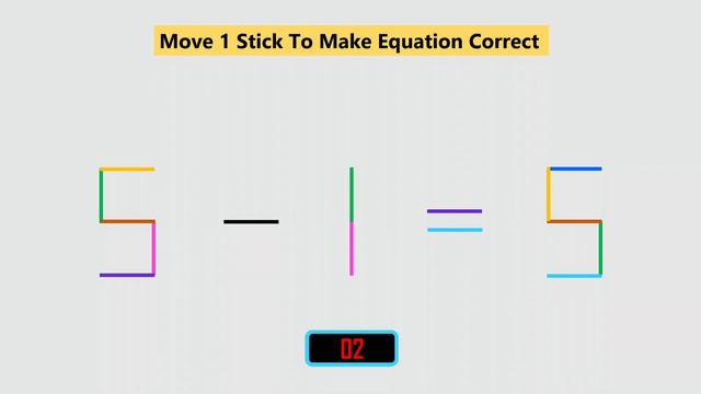 Fix The Equation By Moving 1 Stick, Tricky Stick Puzzle _39 @Mindhacker23 #puzzle смотреть онлайн