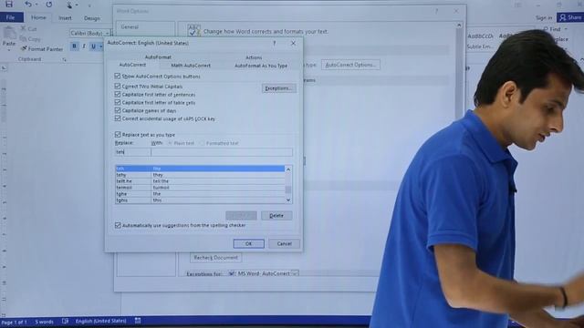 MS Word - Auto Correct Features смотреть онлайн