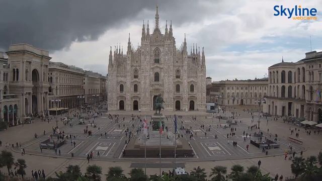 ? Live Webcam from Milan - Visit the Duomo in real time смотреть онлайн