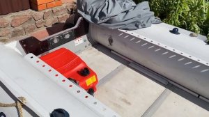 Поворотное кресло в ПВХ лодку