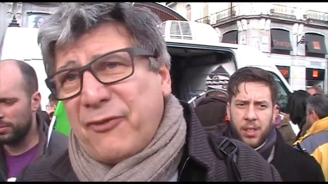 Interview Eric Coquerel - Marche du Changement - Madrid - 31 janvier 2015 смотреть онлайн