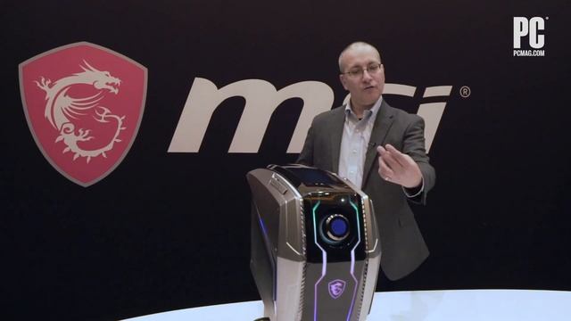 MSI MEG Aegis Ti5, Robot-Head Powerhouse PC смотреть онлайн